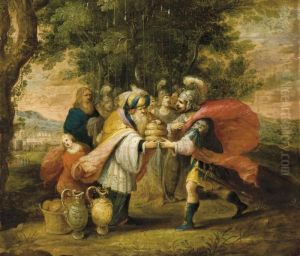 La Rencontre D'abraham Et Melchisedech