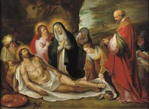 The Lamentation by Frans II Francken