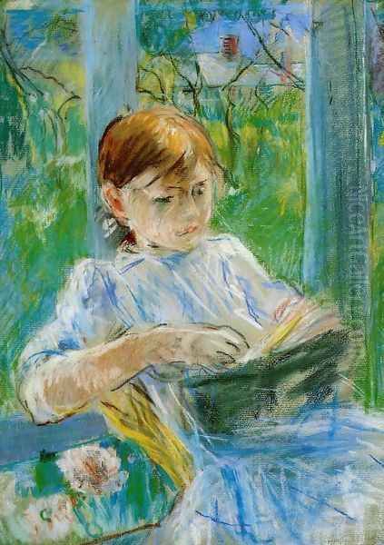 Portrait Of The Artists Daughter Julie Manet At Gorey - view 1