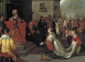 Solomon And The Queen Of Sheba