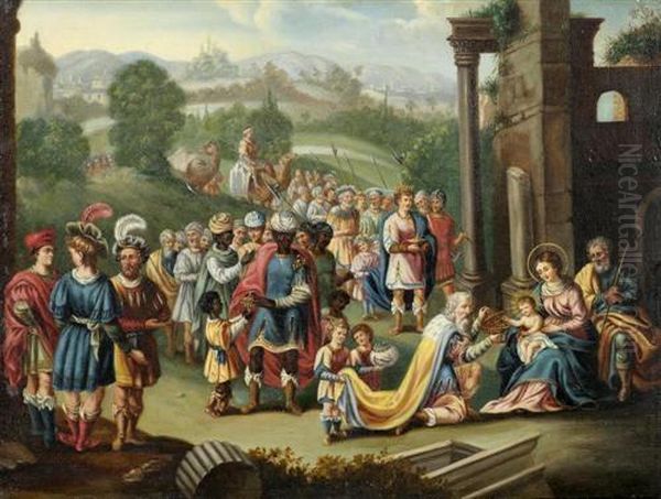 Der Besuch Der Heiligen Drei Konigen. - view 1
