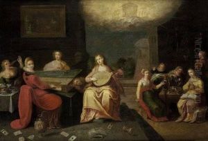 Werkstatt: Parabel Von Den K by Frans II Francken