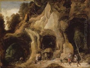 La Tentation De Saint Antoine by Frans II Francken