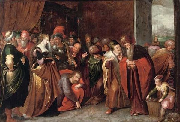 Christ And The Woman Taken In Adultery - view 1