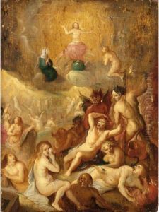 The Last Judgement by Frans II Francken