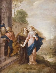 The Visitation by Frans II Francken