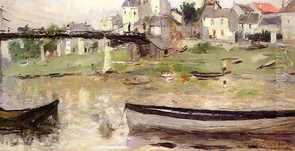 Boats On The Seine - view 1