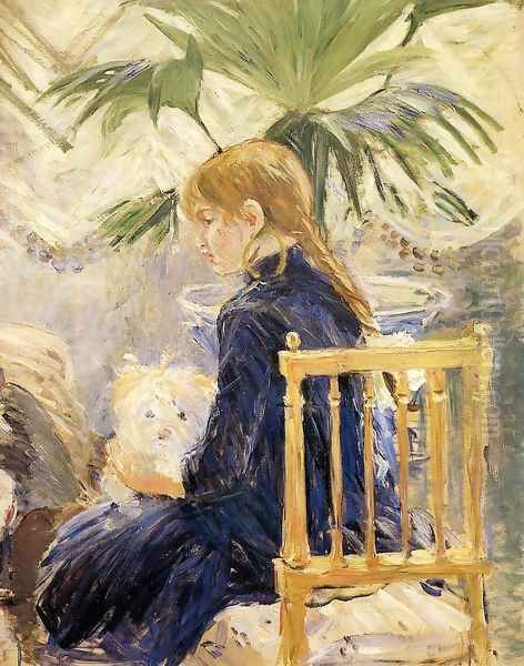 Girl With Dog - view 1
