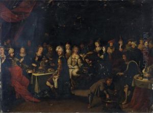 Belshazzar's Feast by Frans II Francken
