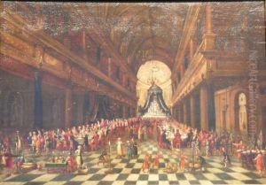 The Feast Of Belshazzar by Frans II Francken