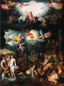 The Last Judgement by Frans II Francken