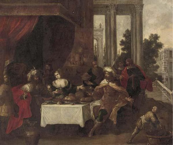 The Banquet Of Esther - view 1