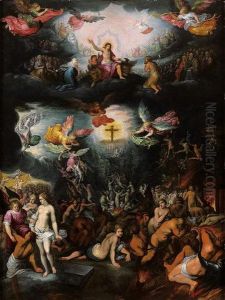 Le Jugement Dernier by Frans II Francken