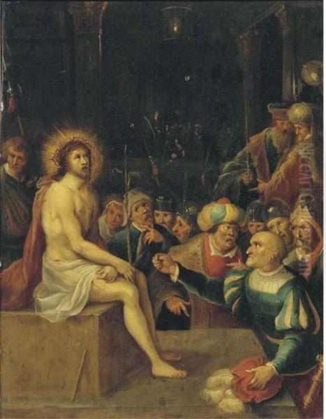 The Mocking Of Christ - view 1