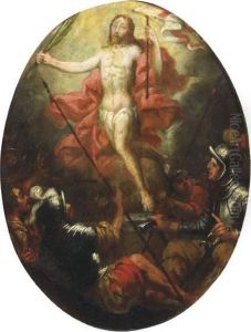 The Resurection by Frans II Francken
