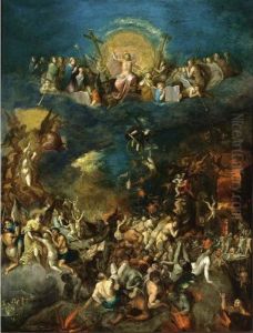 The Last Judgement by Frans II Francken