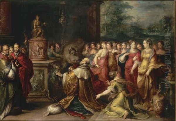 The Idolatry Of Solomon - view 1