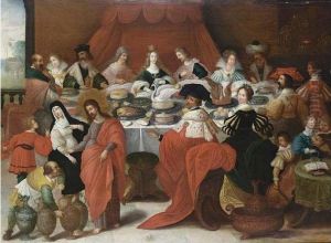 The Marriage At Cana by Frans II Francken