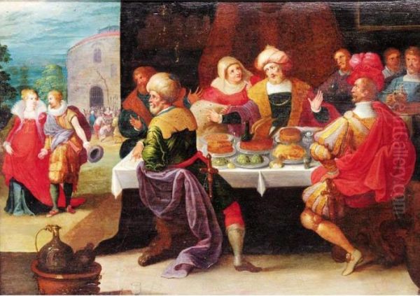 The Feast Of Herod by Frans II Francken