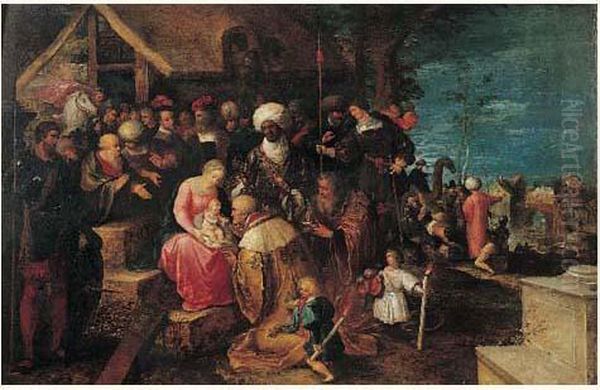 Adoration Des Mages - view 1