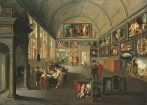 The Interior Of A Picture Gallery