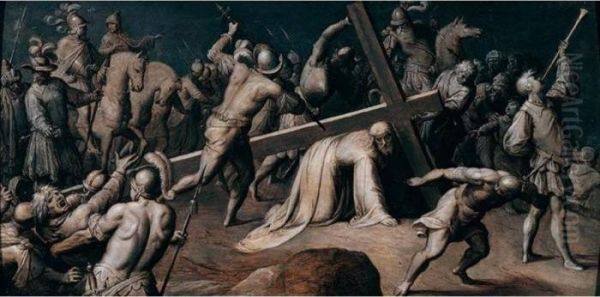 Christ On The Road To Calvary - view 1