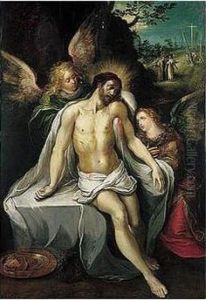 The Crucified Christ Supported By Angels