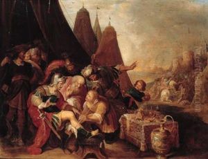 Alexander Wounded By An Arrow