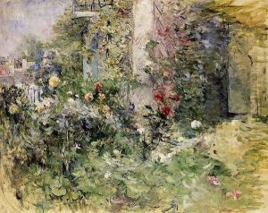 The Garden At Bougival by Berthe Morisot