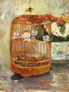 The Cage by Berthe Morisot
