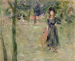 Bois de Boulogne 1893 by Berthe Morisot