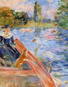 Boating On The Lake by Berthe Morisot