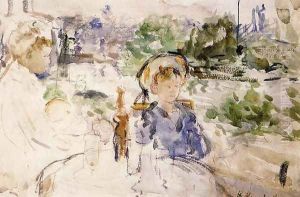 Luncheon In The Countryside by Berthe Morisot