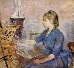 Paule Gobillard Painting by Berthe Morisot