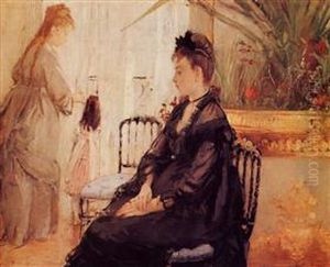Interior by Berthe Morisot