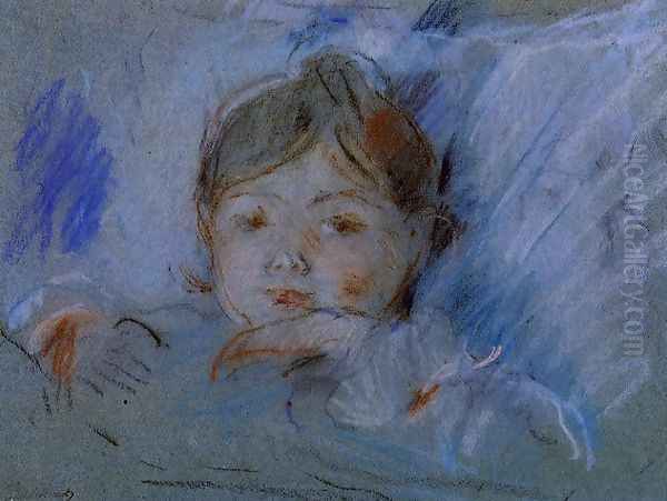 Child in Bed - view 1