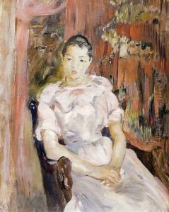 Young Girl Resting by Berthe Morisot
