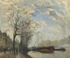 Le Quais, Paris by Frank Myers Boggs