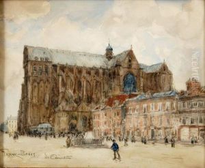 Cathedrale De Saint Quentin by Frank Myers Boggs