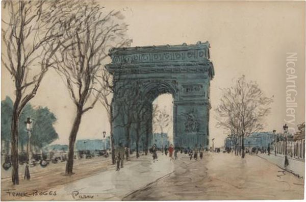 L'arc De Triomphe - view 1