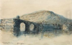 Vue Du Pont De Brioude by Frank Myers Boggs