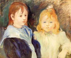 Portrait Of Children by Berthe Morisot