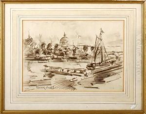 View On The Seine by Frank Myers Boggs