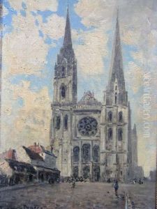 La Cathedrale De Rouen by Frank Myers Boggs