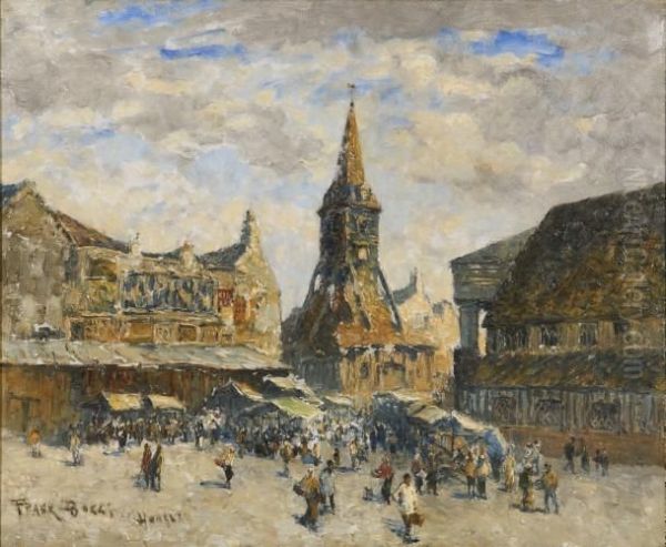 La Place Du Marche A Honfleur - view 1