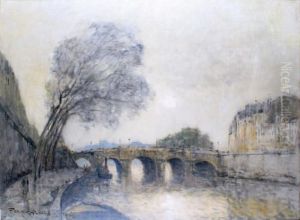 Le Pont-neuf Et L'ile De La Cite by Frank Myers Boggs