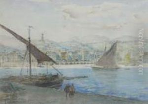 Port De Menton by Frank Myers Boggs