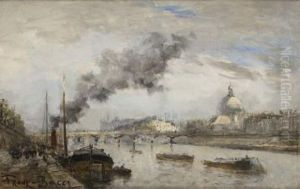 Quai De Seine by Frank Myers Boggs