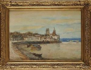 Vue De Pont-saint-esprit by Frank Myers Boggs
