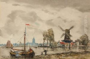 Vue De Delft by Frank Myers Boggs